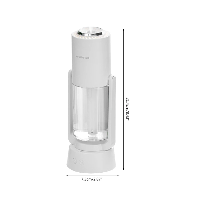 

Colorful Car Air Humidifier Aroma Essential Oil Diffuser Ultrasonic Air Purifier LED Projector Anion Atomizer Aroma Accessories