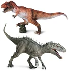 Фигурка динозавра Юрского периода, модель животного из игрушка-тираннозавр ПВХ, большой размер