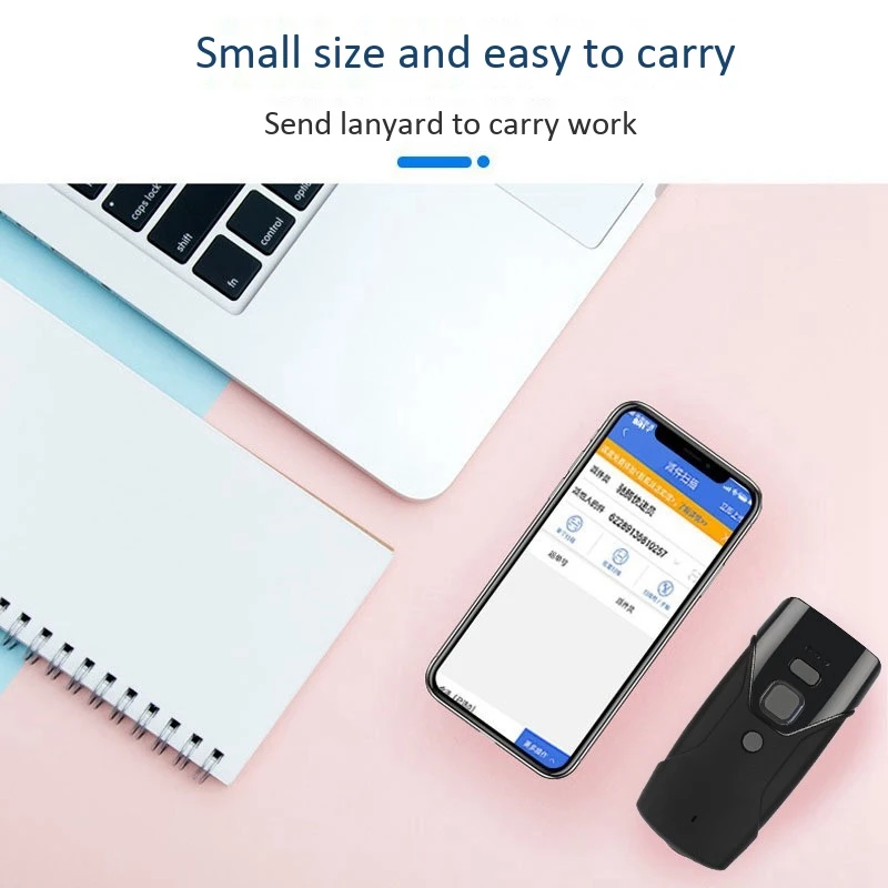 

Barcode Scanner USB Wired+Bluetooth+2.4G Wireless Support 1D Barcode for Windows Android IOS