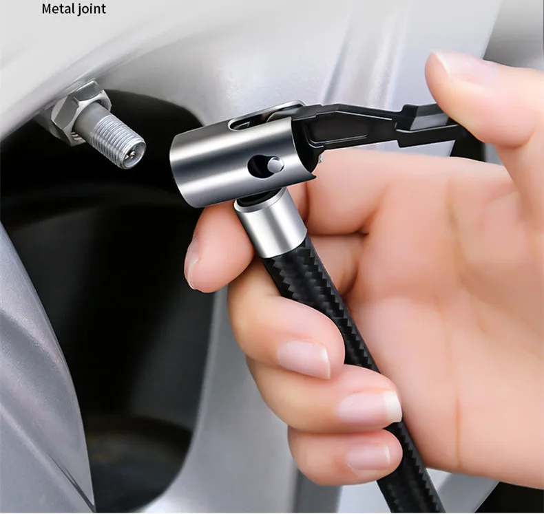 DC 12 Volt Car Portable Air Pump Compressor Digital 150 PSI Auto Tire Inflator for Motorcycle LED Light | Автомобили и мотоциклы