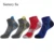 Носки мужские короткие хлопковые, красные, синие, 2 пары/партия, носки горячая распродажа - изображение