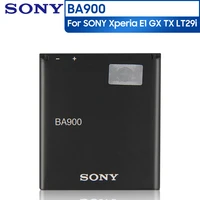original replacement phone battery ba900 for sony xperia e1 gx tx lt29i so 04d s36h st26i c1904 c2105 authentic battery 1700mah