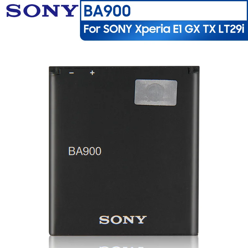 Оригинальный запасной аккумулятор для телефона BA900 SONY Xperia E1 GX TX LT29i SO 04D S36H ST26I C1904