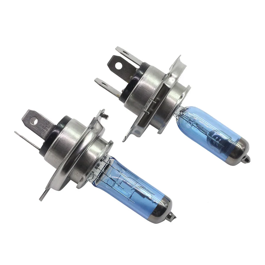 Cawaner 4X100W H4 автомобильные галогеновые лампы для фар 4300K теплый белый головной