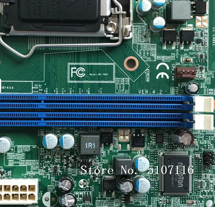 

High quality desktop motherboard for H61 M4350t 1155 DDR3 IH61M VER:4.2 will test before shipping