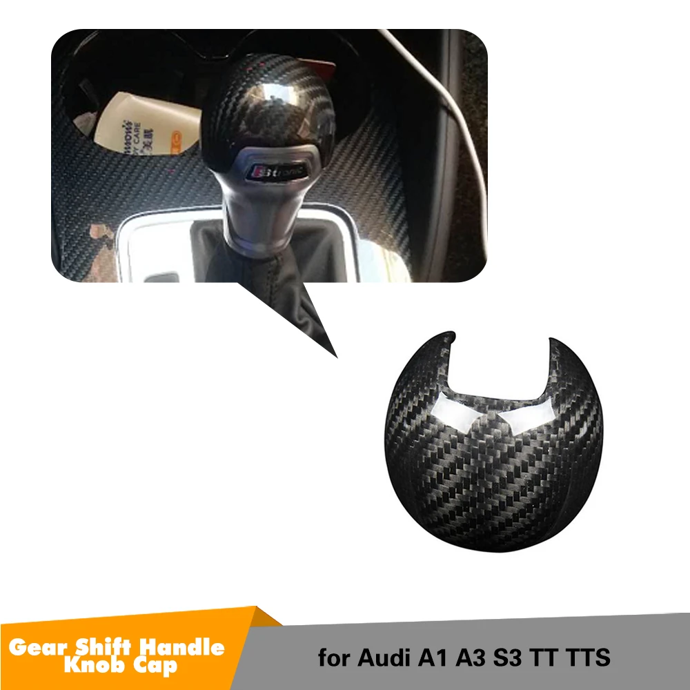 

A3 S3 Gear Shift Lever Cover for A1 14-18 A3 S3 14-19 TT TTS 15-17 Centre Console Accessories Gear Shift Knob Cap Protecter