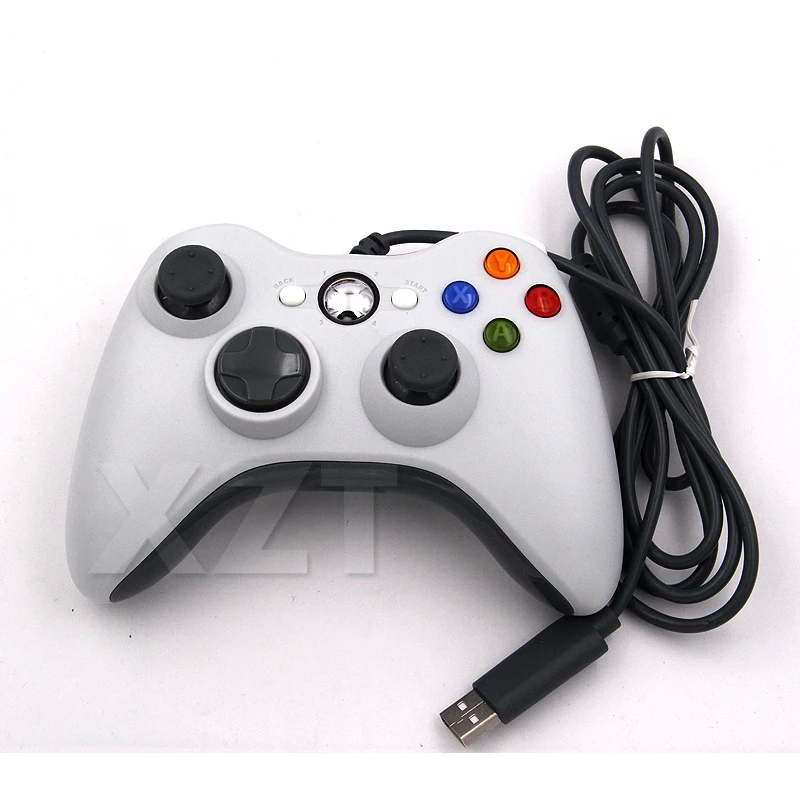 Проводной USB геймпад с вибрацией джойстик для ПК контроллер Windows 7/8/10 не Xbox 360