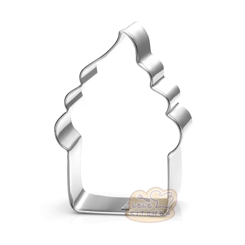 MILIVIXAY 1 шт. яблоко/конфеты/сосна яблоко из нержавеющей стали печенье резак