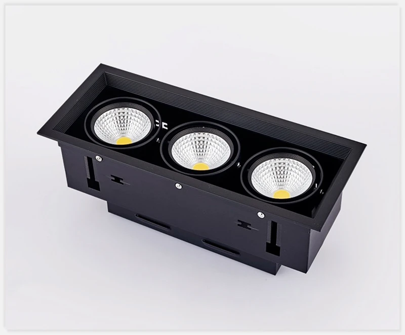 MR16 10W 20W 30W COB даунлайт с регулируемой яркостью теплый белый натуральный белый холодный белый утопленный светодиодный точечный потолочный светильник