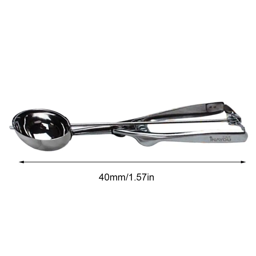 Ice Cream Scoop Stainless Steel Cookie Dough Scooper For Fruit Melon Baller Digging Ball Kitchen Confectionery Tool Accessory | Дом и сад
