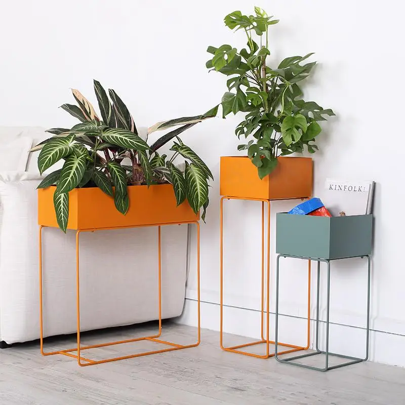 Скандинавский дизайн железная металлическая горшечная подставка для цветов