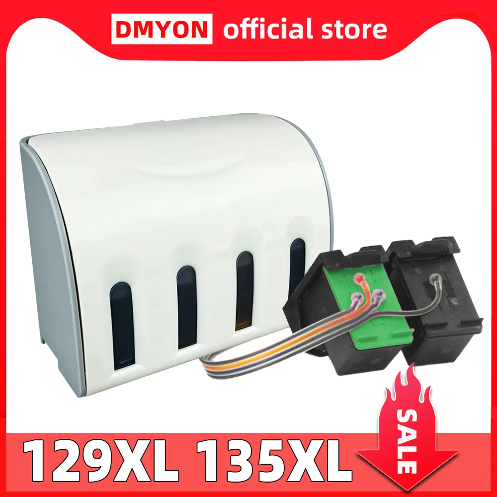 

Compatible for Hp 129 135 Continuous Ink Supply System Officejet 6310 6310v 6310xi 6313 6315 6318 Printer Cartridge