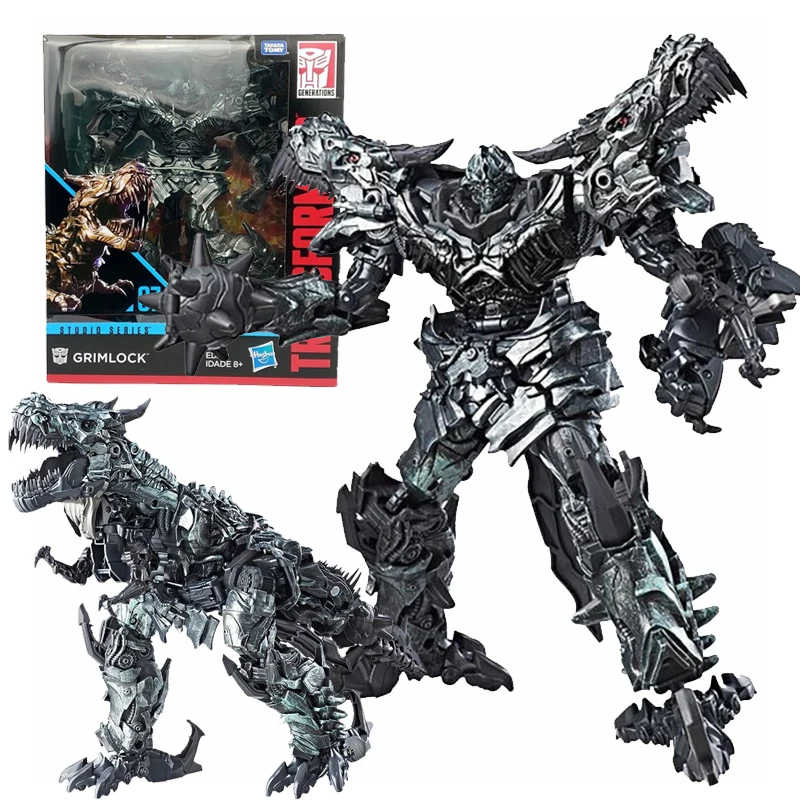 

Трансформеры серии Ss для студийной фотосъемки Ss07 L Уровень Гримлок фигурка робота Подвижные модели игрушки для детей праздник Рождественск...