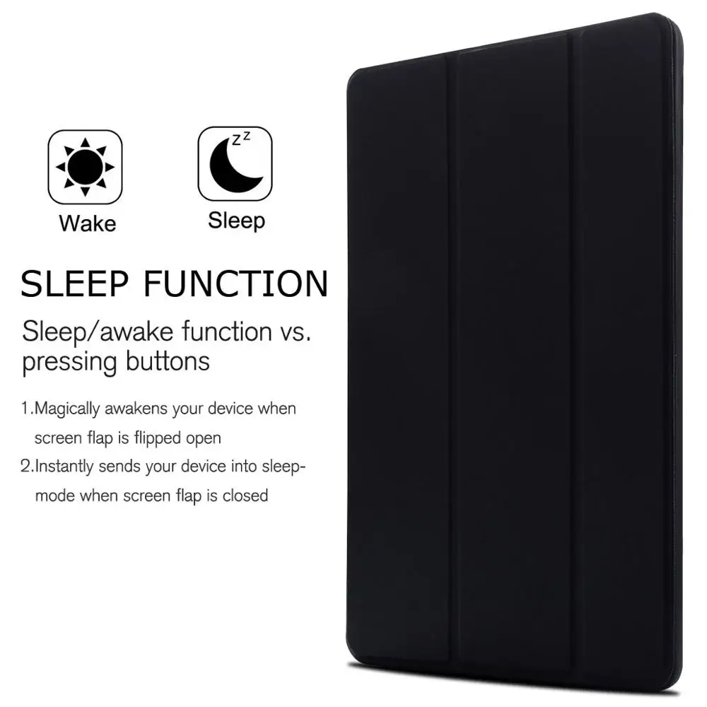 Case for iPad 9.7 2017 2018 Air 1 2 Ultra thin Magnetic Cover Smart PU Leather Funda Auto Sleep Wake 6th Generation | Компьютеры и