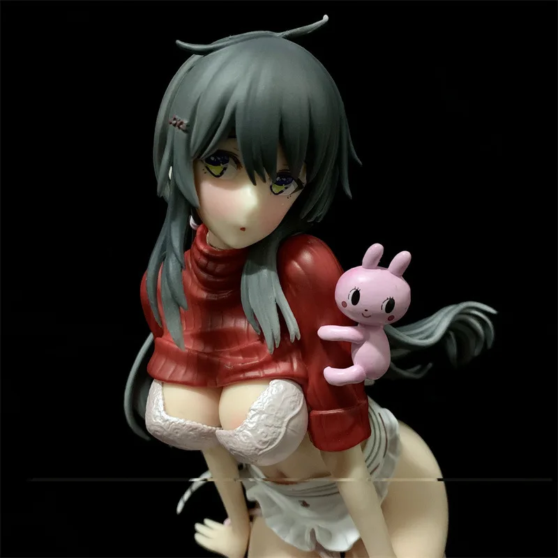 

26cm Kawaii Laundry Girl Bikini Japan Anime Action Figure PVC Toys Cute Amane Midorikawa Sexy Doll Room Decor Xmas Gift for Boys