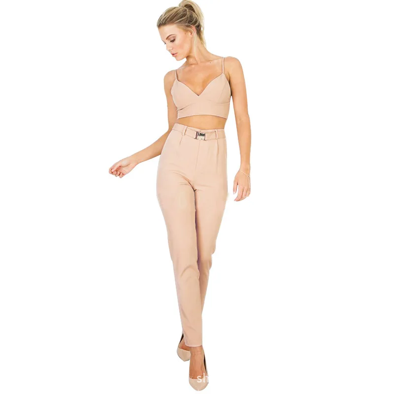 Брюки-карандаш женские с высокой талией брюки подходящие для любого размера |