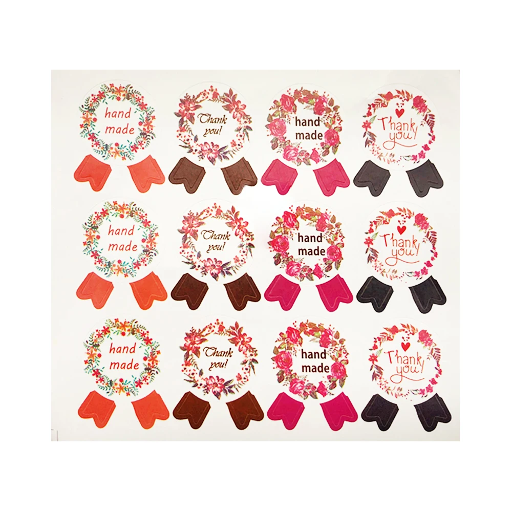 120 шт. наклейки в виде Розы ручной работы|Украшения своими руками для вечеринки| |