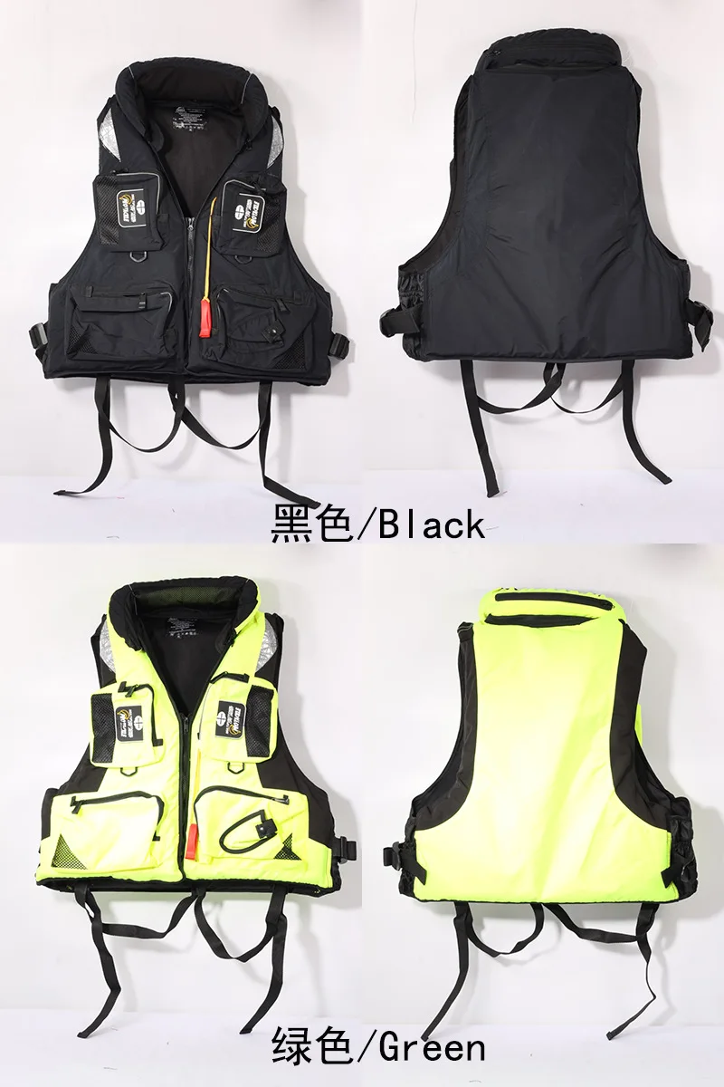 

Adult Life Jacket Adjustable Buoyancy Aid Swim Vest Kayak Boating Sailing Fishing Water Sports Safety Life Man Jacket Vest