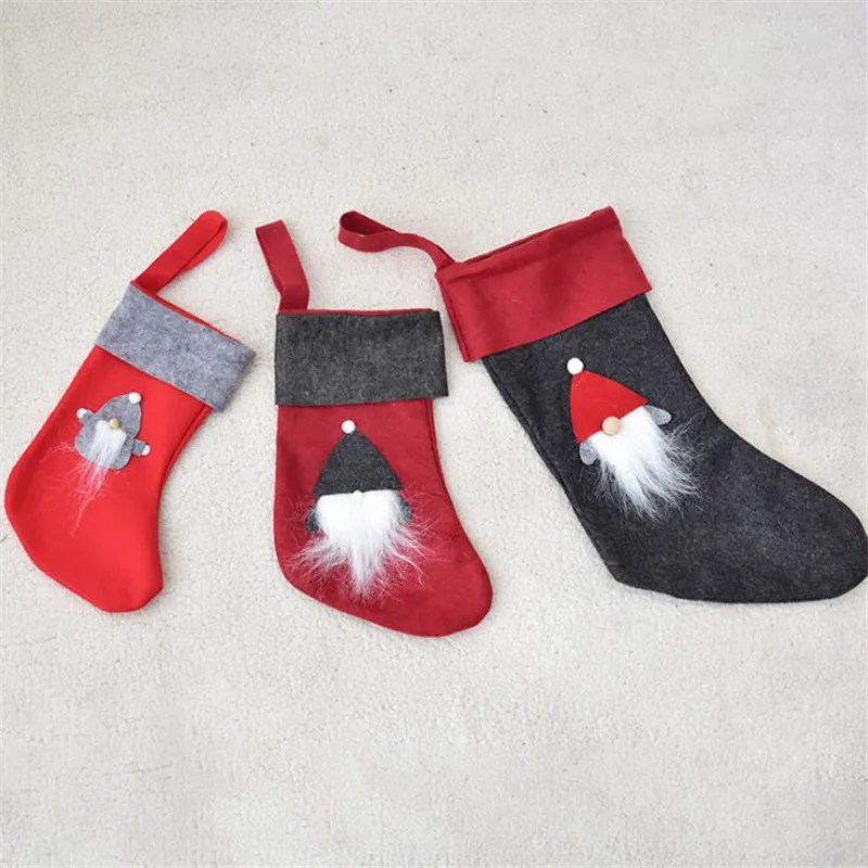 Классический Санта Клаус шерсть фетровая Снежинка борода старый Рождественский