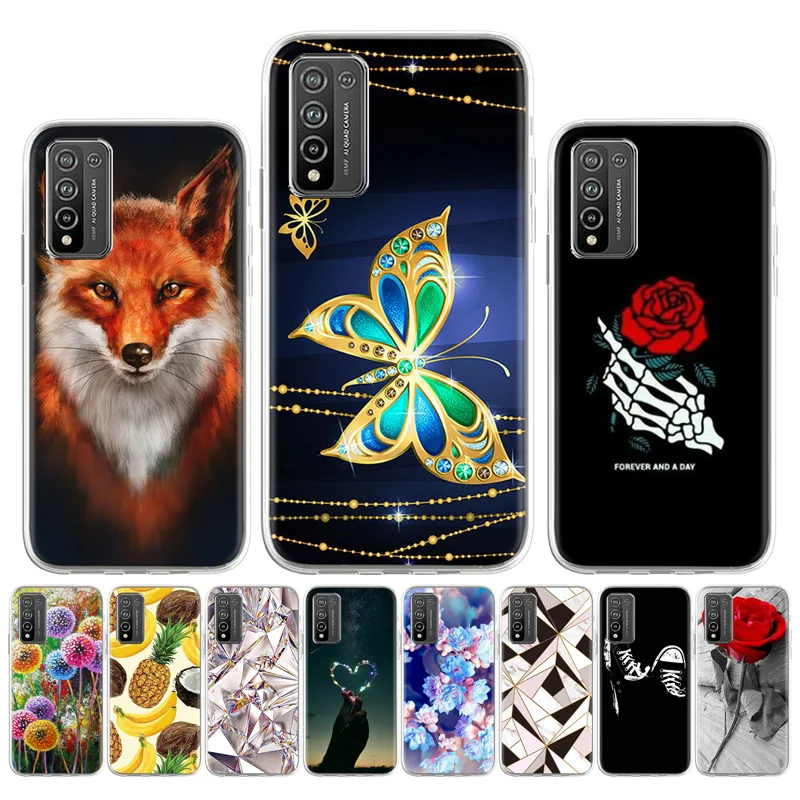 Чехол из ТПУ для Huawei Honor 10X Lite чехол телефона мягкие силиконовые чехлы 10i 10 X10 Max X