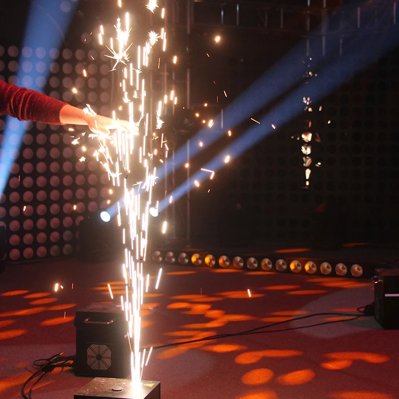 6 шт с Flightcase и 30 пакетов порошок 750 Вт холодная Искра фейерверк Машина DMX пульт