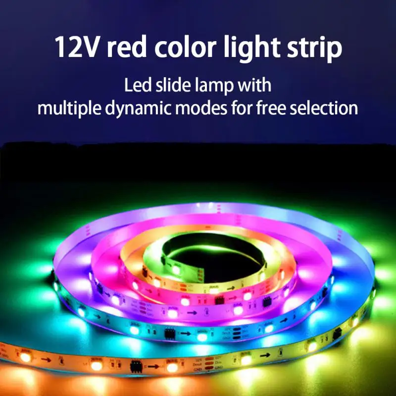 

Smart Control-free Magic Lantern With 24 Lights LED Light Strips Waterproof RGB 5050 BackLight Lamp Night Light Luminous String