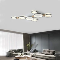 modern led ceiling lamp living room bedroom chandelier ceiling dining hall corridor lighting indoor round lamp