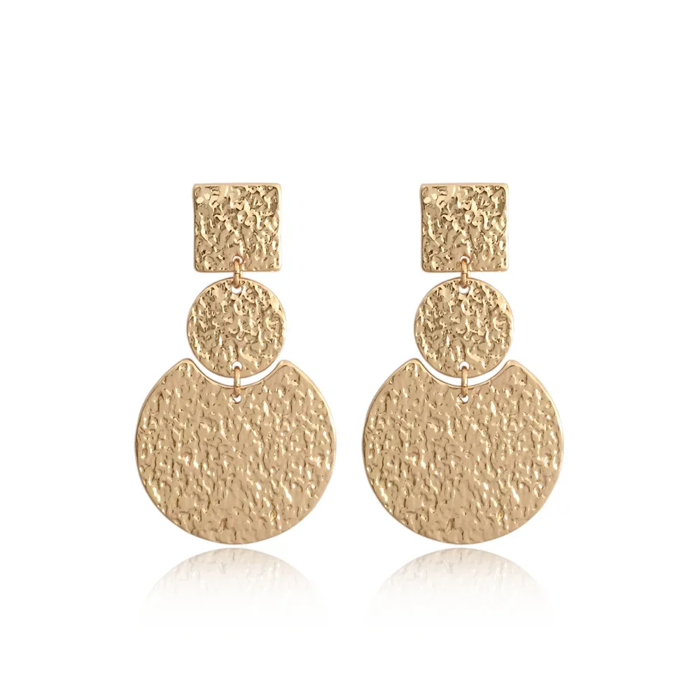 Шероховатая поверхность квадратный круглый геометрический золотистый