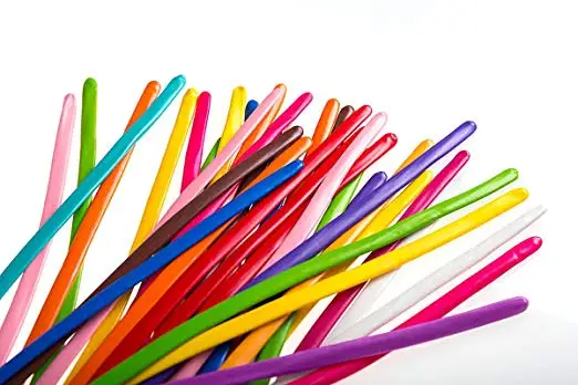 200 шт./пакет латекс клоуны скручивания воздушные шары волшебные Ассорти Цвет