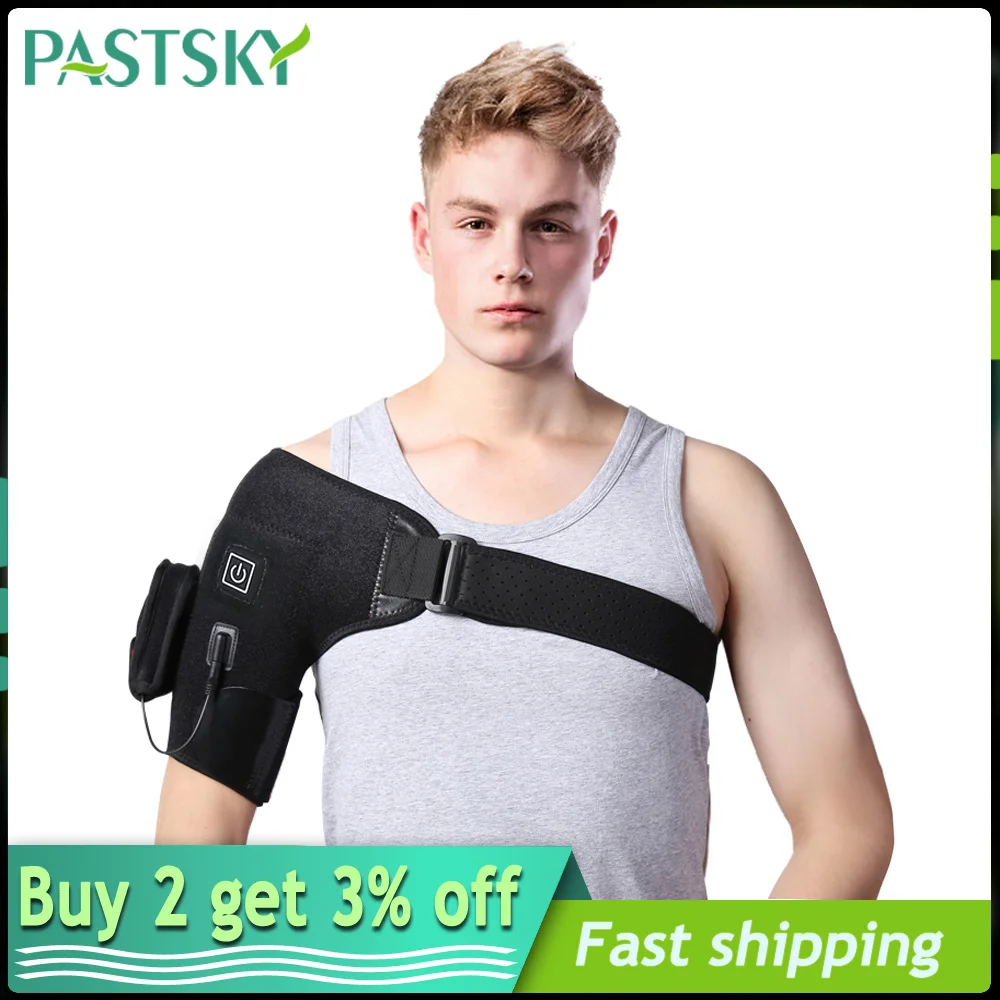 Электрический инфракрасный обогрев для плечевого ремня крепления на плече