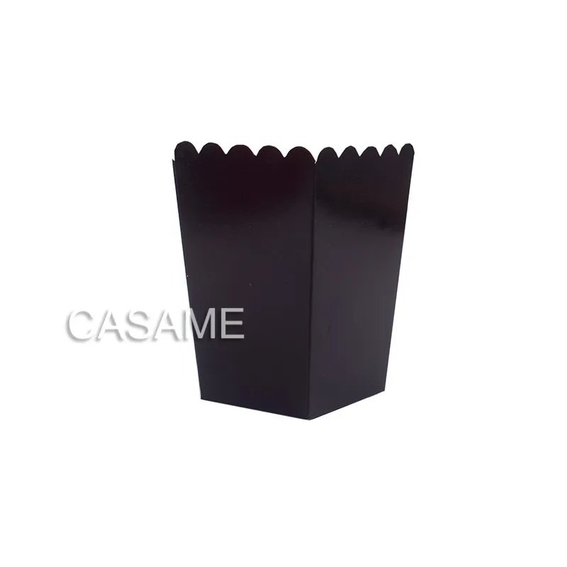 

Белые картонные коробки для попкорна 12 шт.