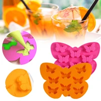 3d butterfly silicone tray mold candy chocolate soap cookies decoration baking mould ice cube baking kitchen accessories tools