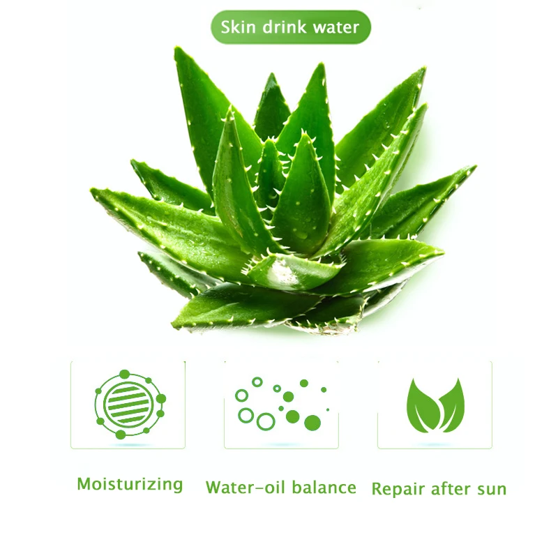99% экстракт алоэ вера успокаивающий увлажняющий гель для удаления акне