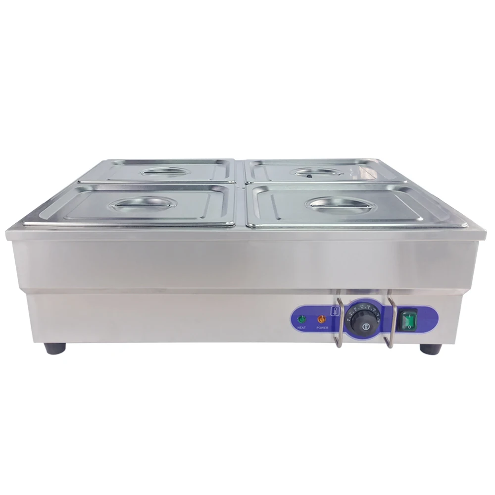Буфет пищевой подогреватель контейнер Bain Marie электрическая Коммерческая