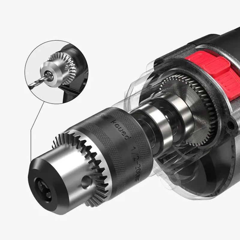 Ударная дрель электрическая маленький бытовой многофункциональный мощный