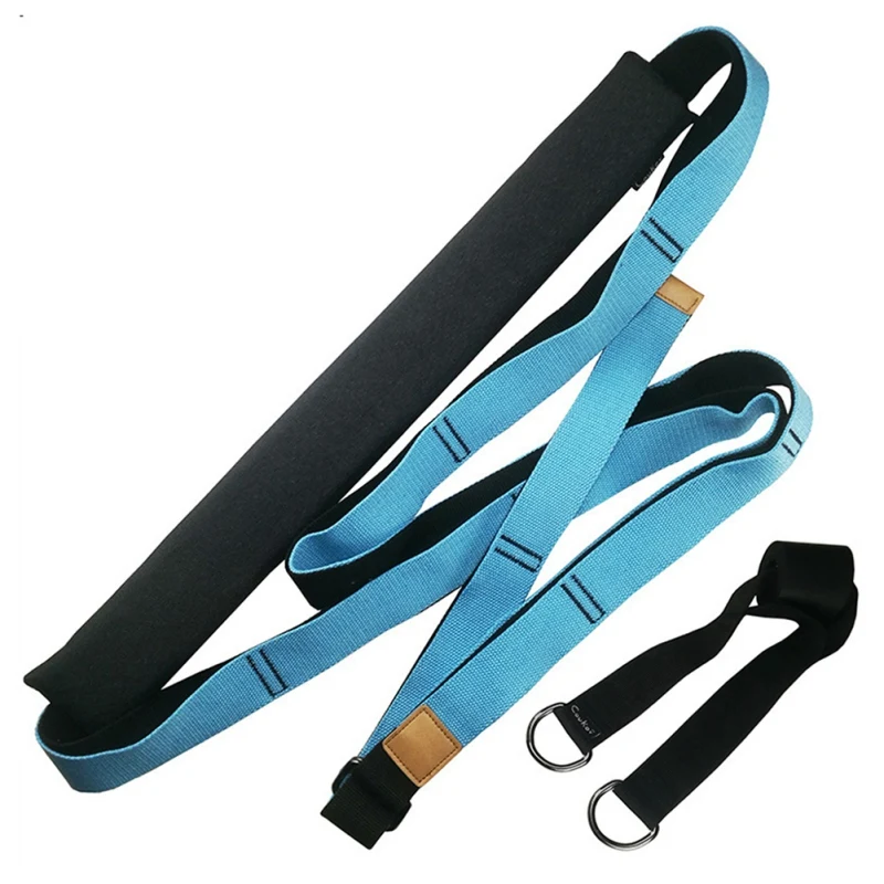 

2020 Yoga Flexibility Leg Stretch belt Door Flexibility Leg Stretcher Strap for Ballet Cheer Dance Gymnastics Trainer Yoga