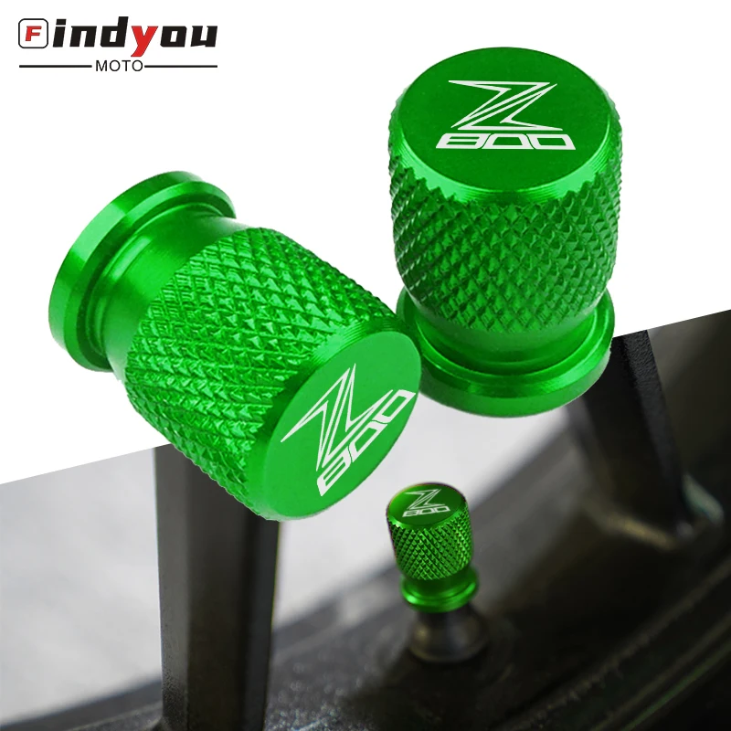 

Motorcycle Accessories Wheel Tire Valve Stem Caps CNC Airtight Covers For KAWASAKI Z800 z800E version 2013 2014 2015 2016