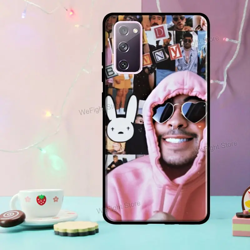 Чехол Bad Bunny для Samsung Galaxy S22 Ultra S20 S21 FE S8 S9 S10 Plus Note10 Note20 | Мобильные телефоны и