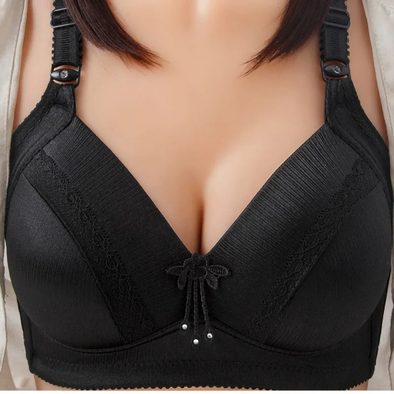 Бюстгальтер женский пуш-ап тонкий регулируемый без косточек с чашкой B C 3/4
