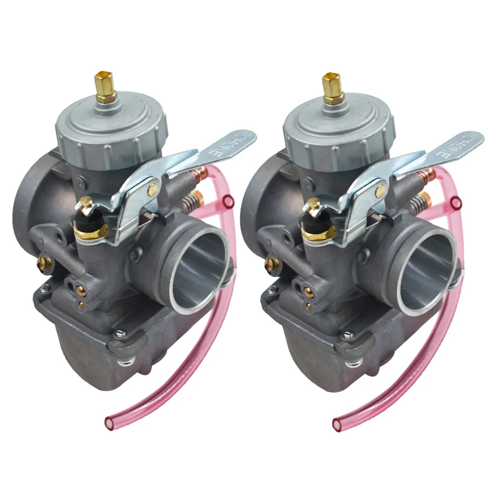 

Carburetor For 34mm Round Slide Right & Left Side Carb Set VM34-LR
