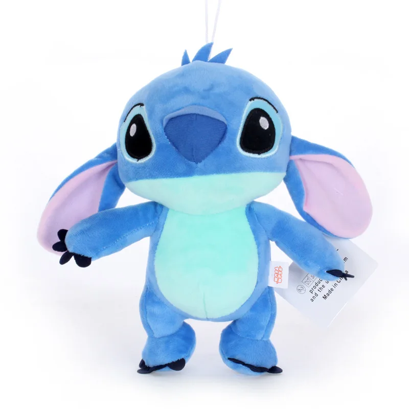 

Disney 24 см плюшевая игрушка Лило и Ститч кукла аниме мультфильм Ститч мягкая игрушка для ребенка на день рождения Рождество Детские подарки