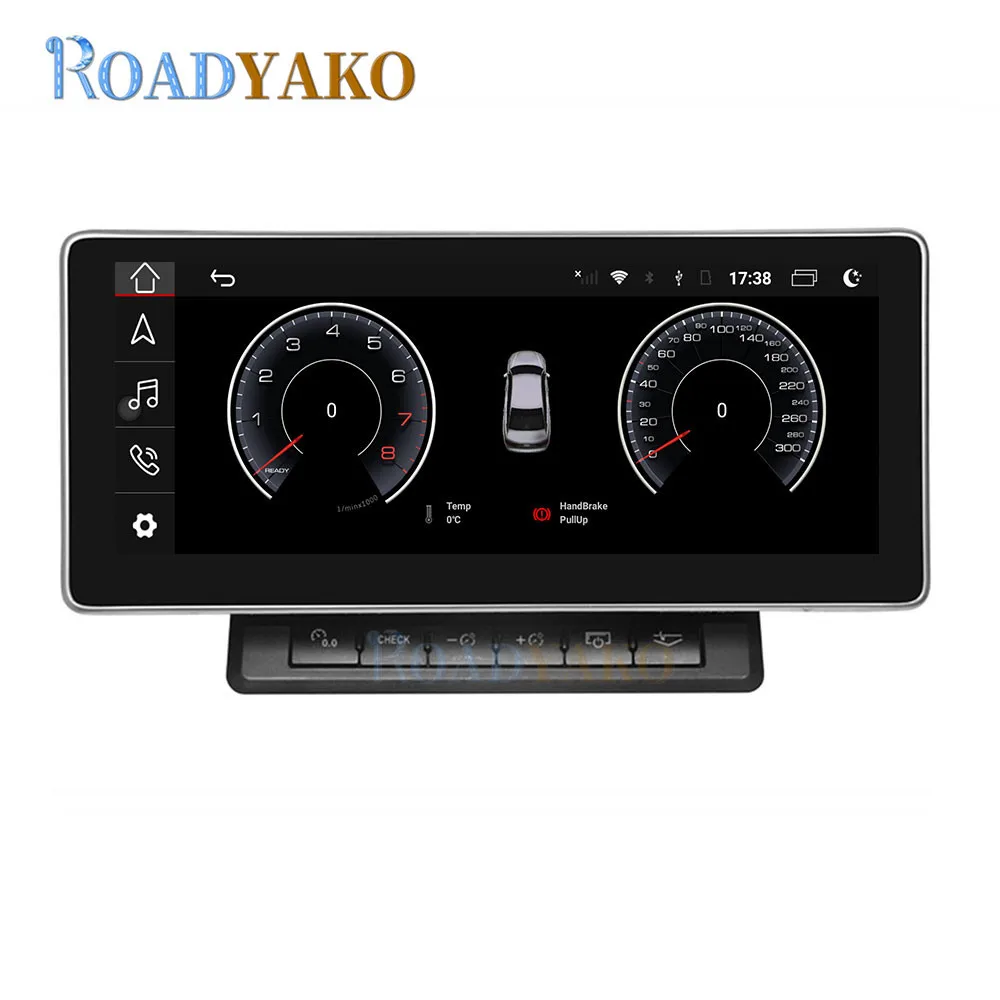 Автомобильный радиоприемник 10 25 дюймов Android 0 для AUDI Q7 2006-2009 A6 2005-2009 2G MMI стерео