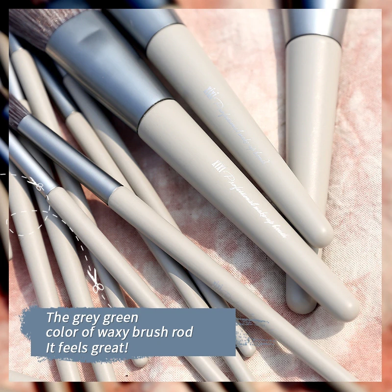 

xixi 12PCS Eye Makeup Brush Set Beauty Tools Cross-Border Foundation Powder Eyeshadow Cosmetics Beauty Tools Maquiagem TSLM2