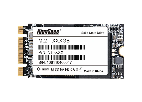 Высокоскоростной твердотельный накопитель KingSpec NGFF 128G 256G 512G M.2 2242 от AliExpress RU&CIS NEW