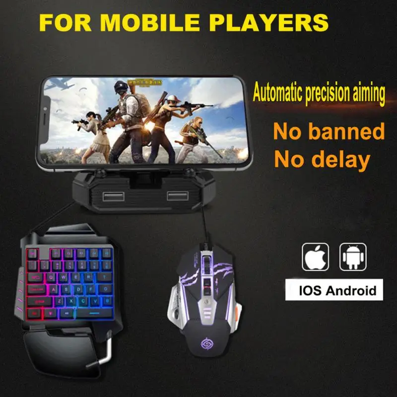 Контроллер Pubg для мобильного телефона игровой контроллер клавиатуры и мыши