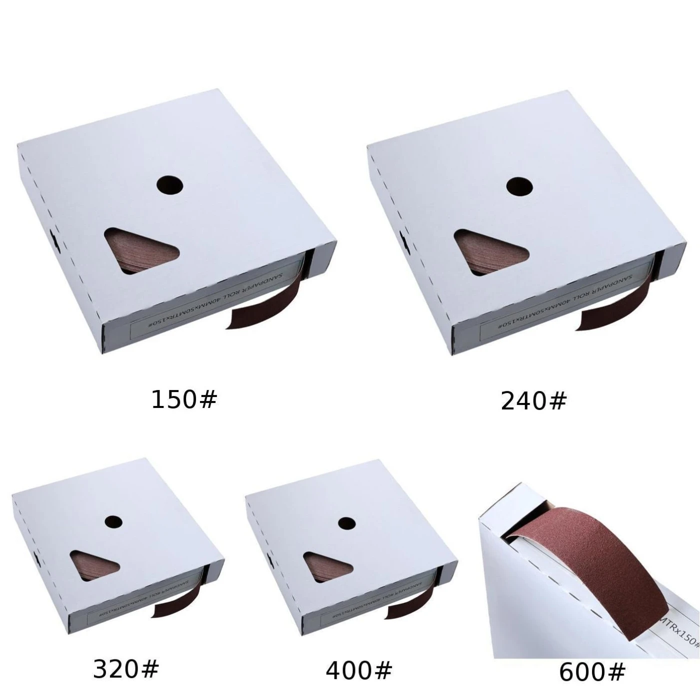 Лента коробка наждачная бумага нейлоновая ткань подложка влажная сухая