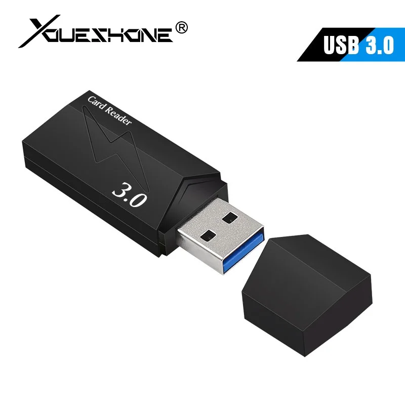 Крутой черный usb 3,0 мульти смарт-считыватель карт памяти мини кардридер для microsd компьютера ноутбука
