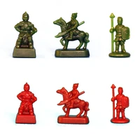 52pcsset miniature figure 1120 five ancient wargame soldiers model for building kits toy