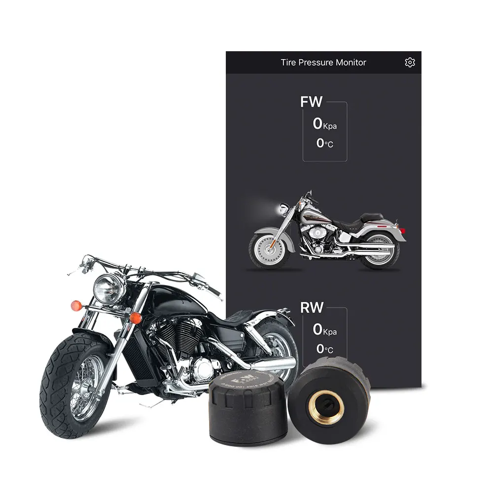 HEROBIKER мотоцикл Bluetooth система мониторинга давления в шинах TPMS мобильный телефон