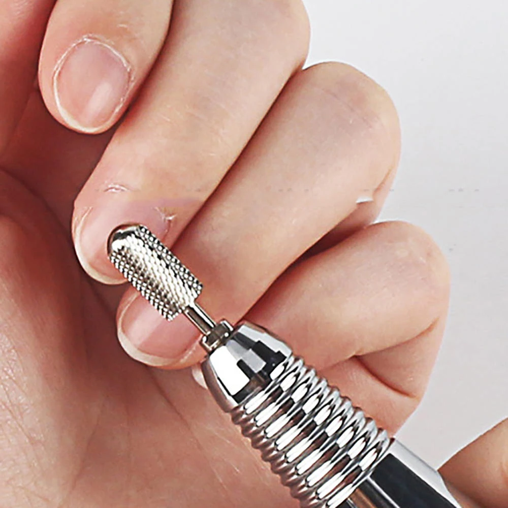 Вольфрамовая стальная Шлифовальная головка для ногтей одинарная оптическая